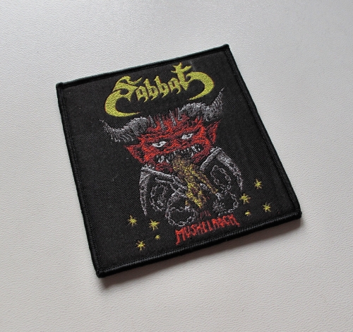 SABBAT - Muskelrock [black] -- woven patch.JPG