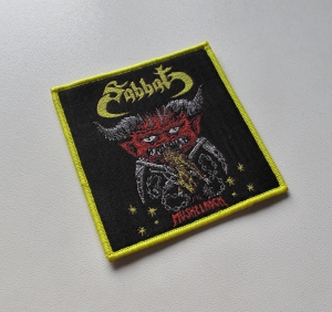 Naszywka SABBAT - Muskelrock [yellow]