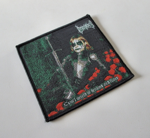 DRAUGVEIL - Cruel World of Dreams and Fears [black] -- woven patch.JPG