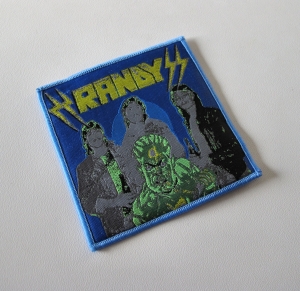 RANDY [blue] -- Woven Patch