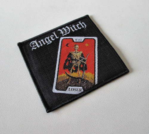 ANGEL WITCH - Loser [black] -- woven patch.JPG