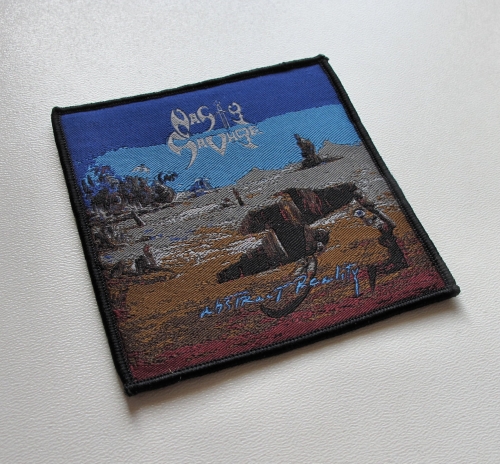 NASTY SAVAGE - Abstract Reality [black] -- woven patch.JPG