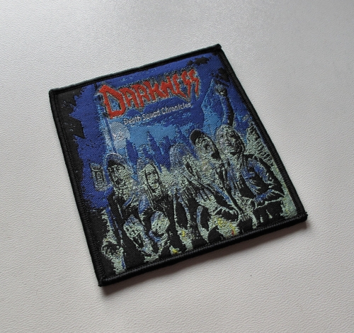 DARKNESS - Death Squad Chronicles [black] -- woven patch.JPG