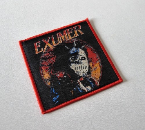EXUMER - Possessed by Fire [red] -- woven patch.JPG