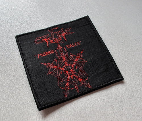 CELTIC FROST - Morbid Tales [black] -- woven patch.JPG