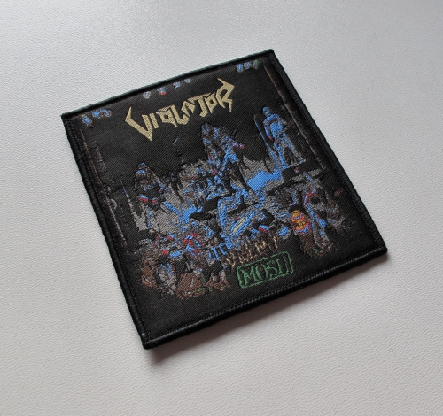 VIOLATOR - Violent Mosh [black] -- woven patch.JPG