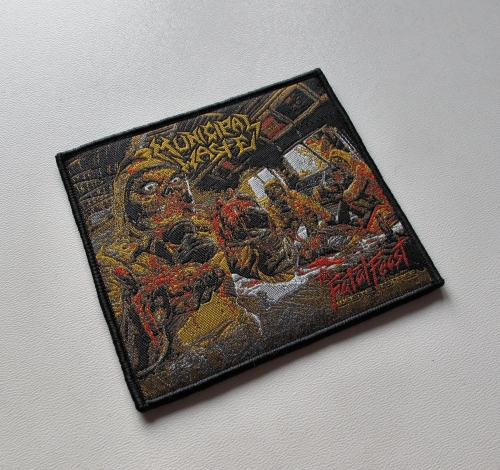 MUNICIPAL WASTE - The Fatal Feast [black] -- woven patch.JPG