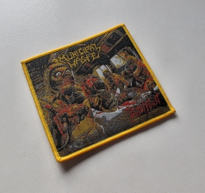 Naszywka MUNICIPAL WASTE - The Fatal Feast [yellow]