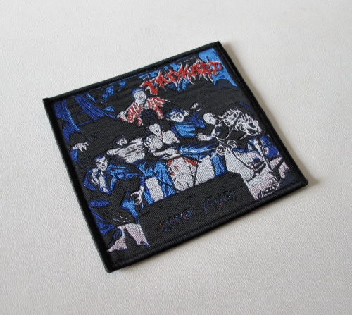 TANKARD - Zombie Attack [black] -- woven patch.JPG