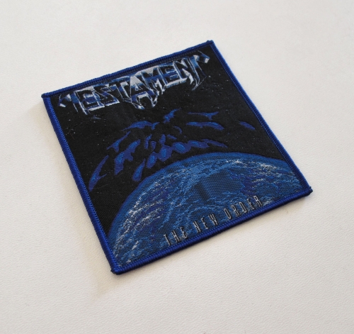 TESTAMENT - The New Order [blue] -- woven patch.JPG