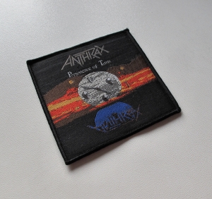Naszywka ANTHRAX - Persistence of Time [black] 