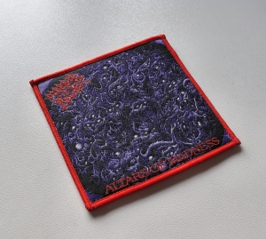 MORBID ANGEL - Altars of Madness [red] -- Woven Patch