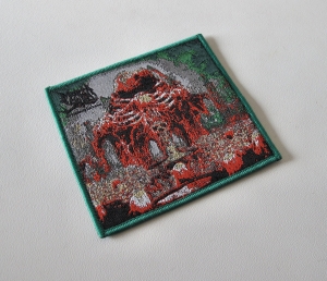 MORTA SKULD - Creation Undone [green] -- Woven Patch