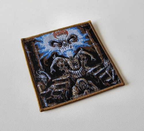 SINISTER - Diabolical Summoning [brown] -- woven patch.JPG