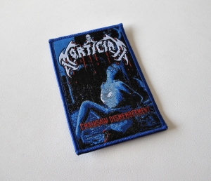 Naszywka MORTICIAN - Chainsaw Dismemberment [blue]