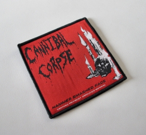 Naszywka CANNIBAL CORPSE - Hammer Smashed Face [black]