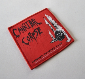 Naszywka CANNIBAL CORPSE - Hammer Smashed Face [red]