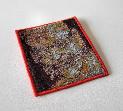 CANNIBAL CORPSE - Vile [red] -- woven patch.JPG