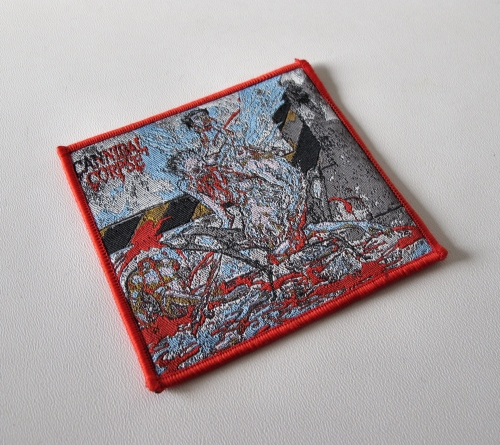 CANNIBAL CORPSE - Bloodthirst [red] -- woven patch.JPG