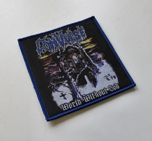 Naszywka CONVULSE - World Without God [blue]