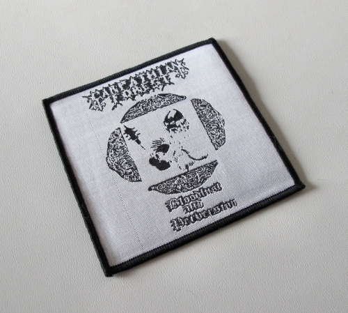 CARPATHIAN FOREST - Bloodlust and Perversion [black] -- woven patch.JPG