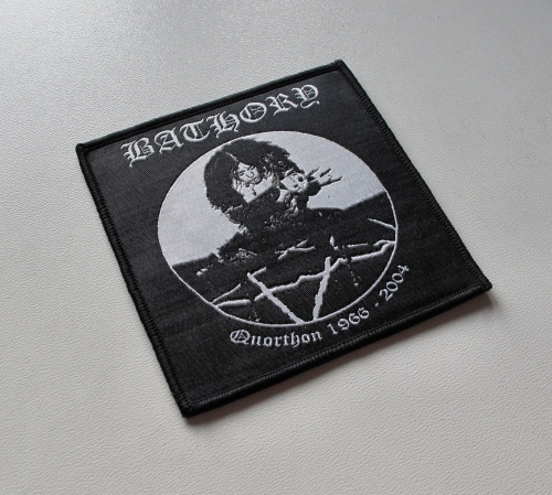 BATHORY - Quorthon [black] -- woven patch.JPG