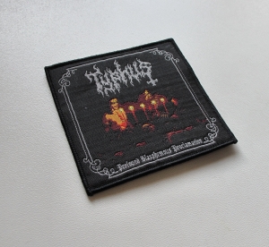 TYPHUS - Profound Blasphemous Proclamation [black] -- Woven Patch 