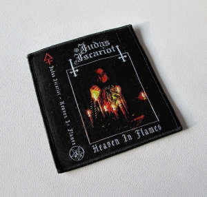 JUDAS ISCARIOT - Heaven in Flames [black] -- Woven Patch