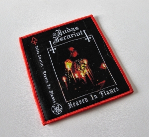 JUDAS ISCARIOT - Heaven in Flames [red] -- Woven Patch