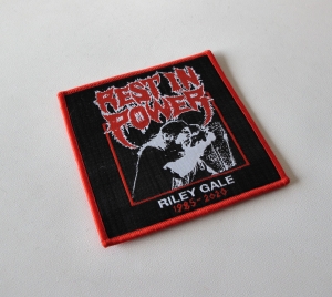 Naszywka POWER TRIP - Rest In Power [red]