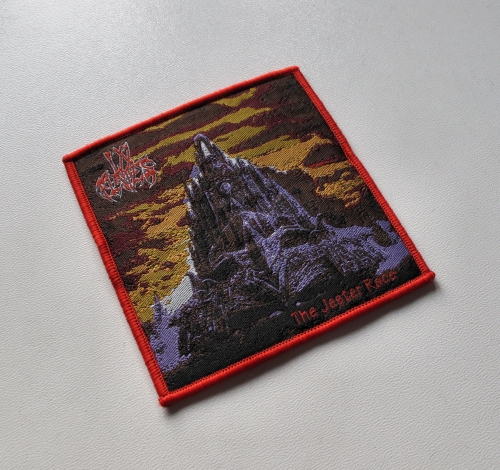 IN FLAMES - The Jester Race [red] -- woven patch.JPG