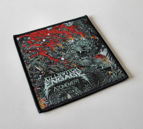 KILLSWITCH ENGAGE - Atonement [black] -- woven patch.JPG