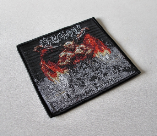 CAVALERA - Bestial Devastation [black] -- woven patch.JPG