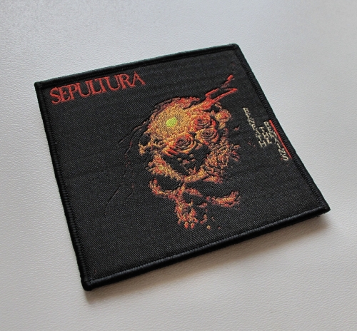 SEPULTURA - Beneath the Remains [black] -- woven patch.JPG