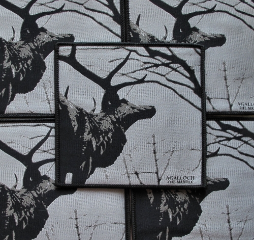 AGALLOCH - The Mantle [black] -- woven patch.JPG