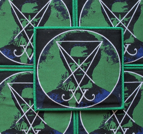 ZEAL &amp; ARDOR - Devil Is Fine [green] -- woven patch.JPG