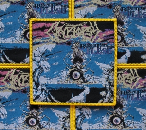 CRYPTOPSY - Blasphemy Made Flesh [yellow] -- woven patch