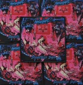 PERTURBATOR - Dangerous Days [black] -- woven patch