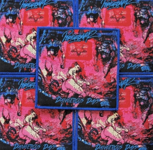 Naszywka PERTURBATOR - Dangerous Days [blue]