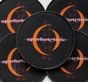 A PERFECT CIRCLE - Passive [black] -- woven patch