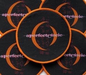 A PERFECT CIRCLE - Passive [orange] -- woven patch