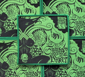 Naszywka BLACK MAGICK SS - Symbols Of Great Power [green]
