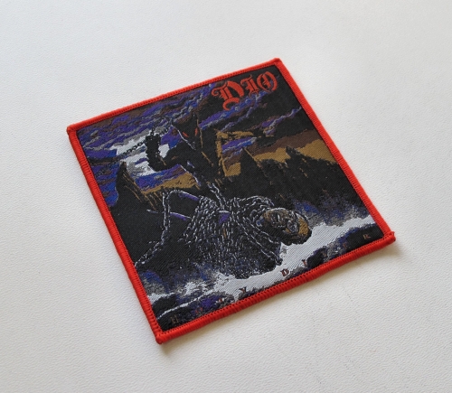DIO - Holy Diver [red] -- woven patch.JPG