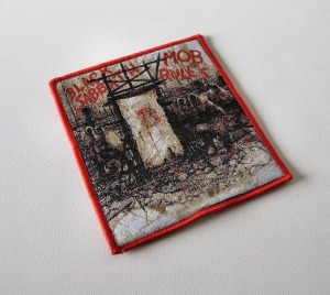 Naszywka Tkana BLACK SABBATH - Mob Rules [red]