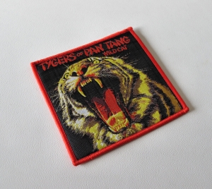 TYGERS OF PAN TANG - Wild Cat [red] -- Woven Patch