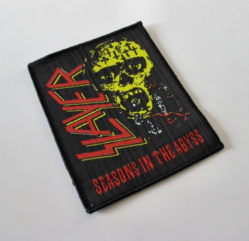 SLAYER - Seasons in the Abyss [black] -- woven patch.JPG