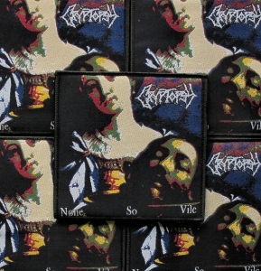 CRYPTOPSY - None So Vile [black] -- woven patch