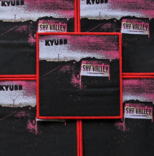 KYUSS - Welcome to Sky Valley [red] -- woven patch.JPG
