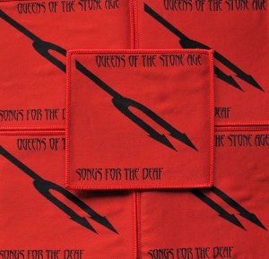 Naszywka QUEENS OF THE STONE AGE - Songs for the Deaf [red]
