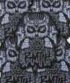 BRING ME THE HORIZON - Owl [laser cut] -- woven patch.JPG